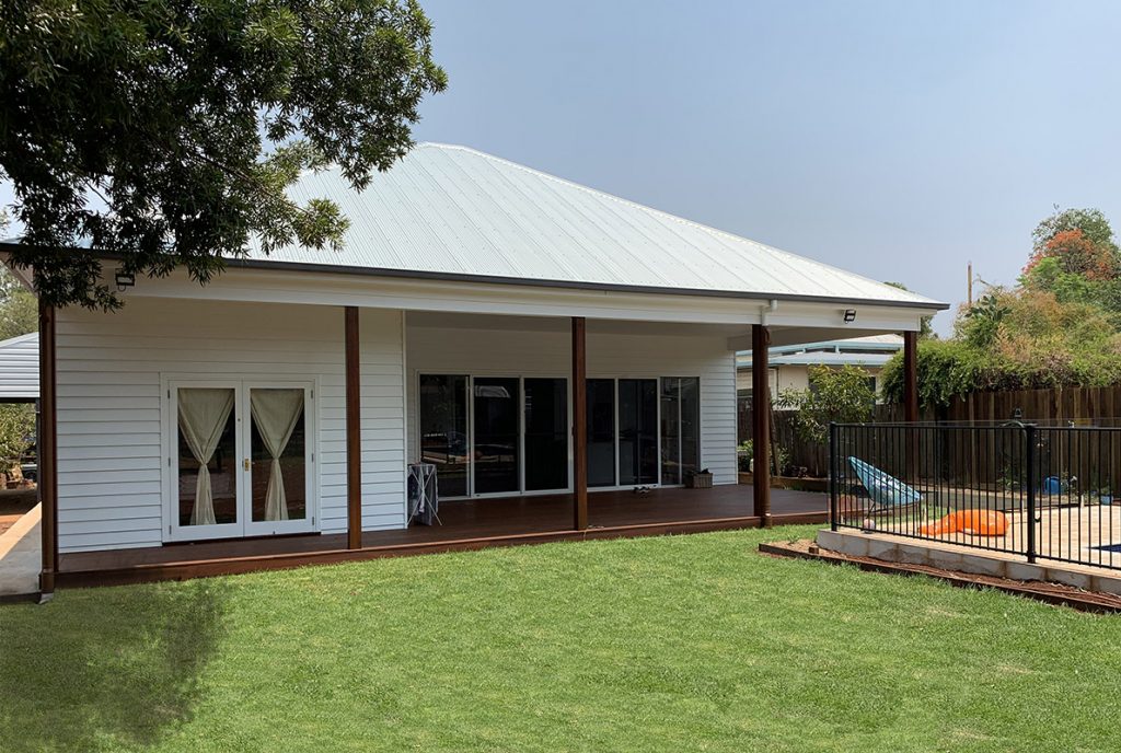 Fogarty Street Toowoomba Renovation Rear Facade
